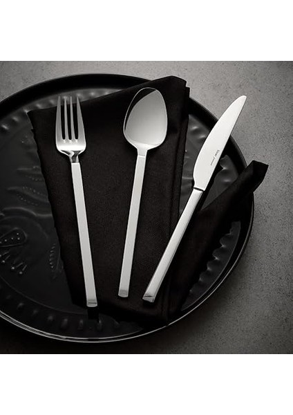 Orlando 18 Parça Çelik Tatlı Çatal Kaşık Bıçak Seti fiyatları