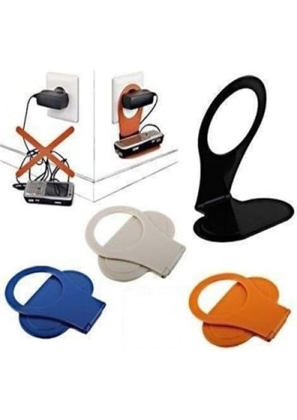 & Brands Priz Telefon Tutucu, Şarj Priz Askısı ve Telefon Tablet Tutucu Stand