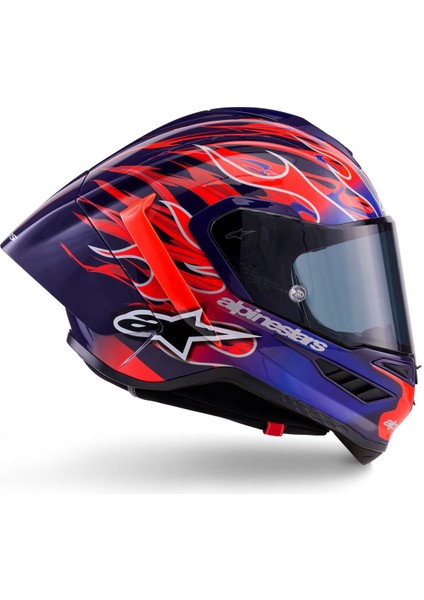 Supertech R10 Carbon Flyte Spor Motosiklet Kaskı Kırmızı Siyah fırsatları