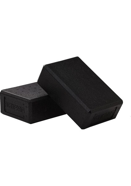 Yoga Blok 2'li Set Yoga Köpüğü Yoga Bloğu Yoga Block Yoga Köpüğü (Siyah + Siyah Sert)…