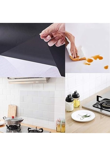 Şeffaf Yapışkan Folyo Mobilya Koruyucu Folyo Kendinden Yapışkanlı Mobilya Folyosu Kitap Folyosu Şeffaf Duvar Koruyucu Folyo Sıçrama Koruması Mutfak Arka Duvarı Folyosu Su Geçirmez 30 x 200 cm modelleri