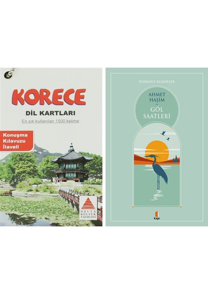 Korece Dil Kartları + Göl Saatleri