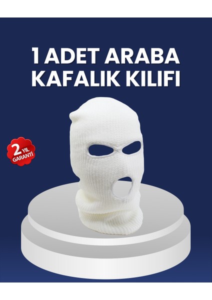 Kolay Takılan Araba Başlık Kılıfı Nefes Alabilir Yün Iplik