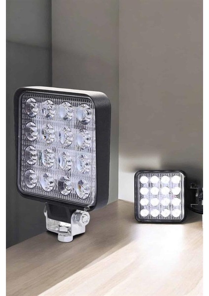 Tepe Lambası Çalışma Lambası Sis Lambası 16 LED Beyaz LED Işık fırsatları