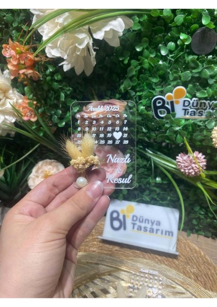 Uv Baskı Pleksi Magnet Söz, Nişan, Nikah, Düğün, Kına, Doğum Günü 15 Adet