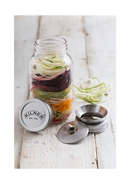 Create & Spiral Kesici – Lezzetli Meyve ve Sebze Spiralleri/spagetti Üretimi Için, Saklama Kavanozu Dahil, 1 Litre, 21,3 x 10 x 24,5 cm fiyatları