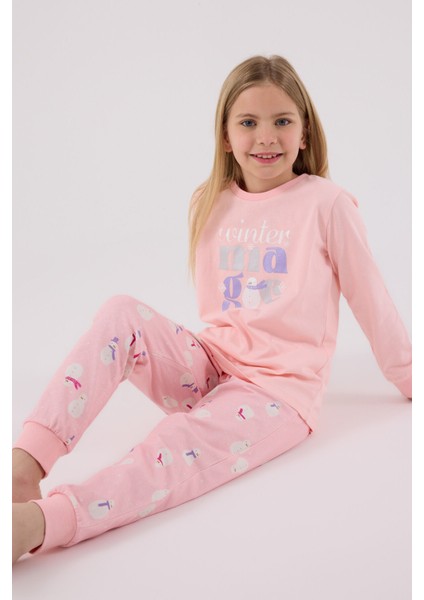 Kız Çocuk Pembe Pijama Takımı fiyatları