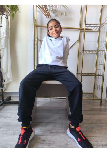 Çocuk Pantolon, Eşofman Okul-Günlük Penye, Rahat, Beli Lastikli ,lastikli Paça (Ribanalı), Bağcıklı modelleri