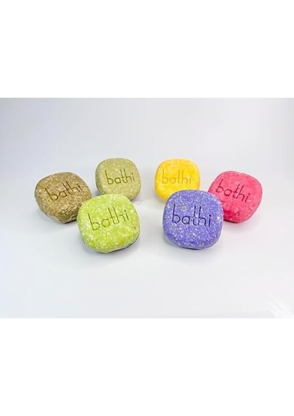 El Yapımı Kömür & Nane Katı Şampuan modelleri