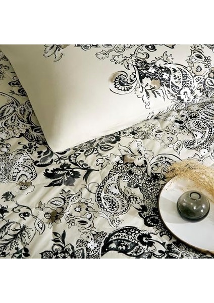 Magie Ranforce Çift Kişilik Set Siyah fiyatları