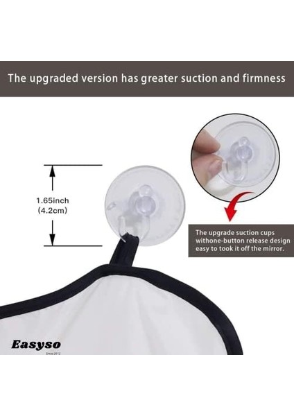 Easyso Max Erkek Sakal Önlüğü, En Iyi Hediye, Tıraş Örtüsü, Lavabo Için Sakal Tıraş Önlüğü, Pratik Sakal Düzeltme Önlüğü, Berber Pelerini, Sakal Silindiri Büyük Boy/vantuzlu/- Beyaz