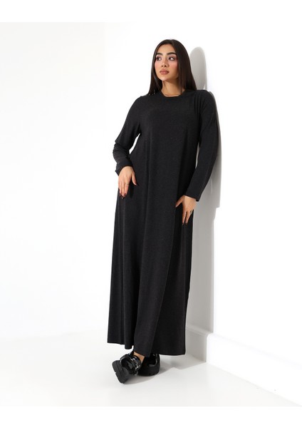 Kadın Yün Viskon Uzun Büyük Beden Elbise indirimleri
