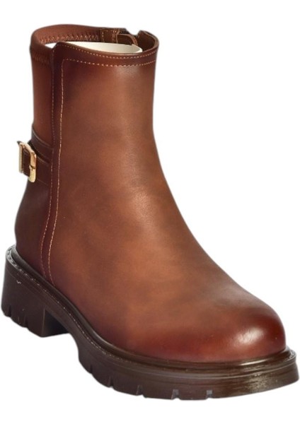 V674420409 Taba Kalın Tabanlı Içi Tüylü Kadın Bot