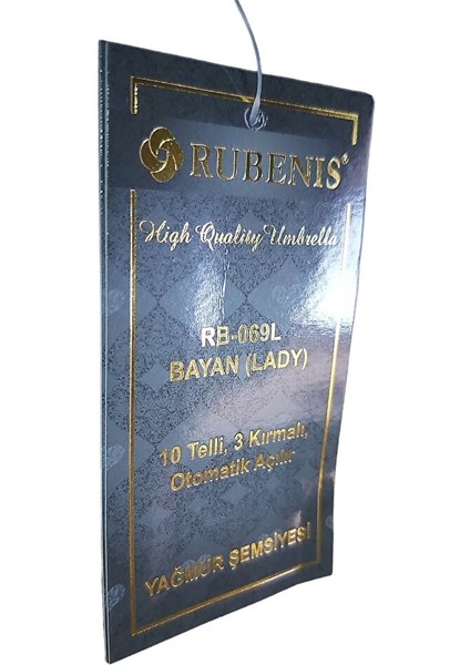 Şemsiye 10 Telli 3 Kırmalı Otomatik Açılır fırsatları