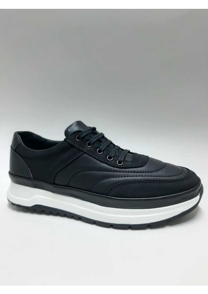 Hakiki Deri Ortopedik Siyah Bağcıklı Rahat Anatomic Erkek Ayakkabı C-9303937FRX fiyatları