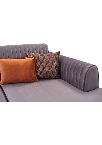 Luna Üçlü Koltuk Antrasit fırsatları