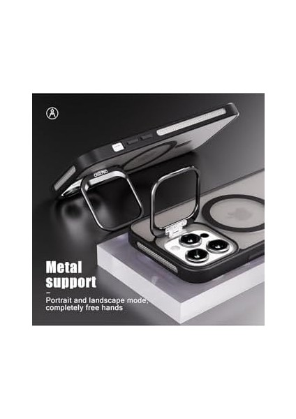 16 Pro Için ile Uyumlu Kılıf Renkli Kamera Lens Koruyucu Stand Olabilen Kablosuz Şarj Destekli Silikon Mat Sararmaya Karşı Dayanıklı Koruyucu Kapak modelleri