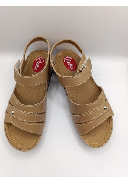 Günlük Kadın Cırt Bantlı Sandalet Yumuşak Rahat Ortopedik fiyatları