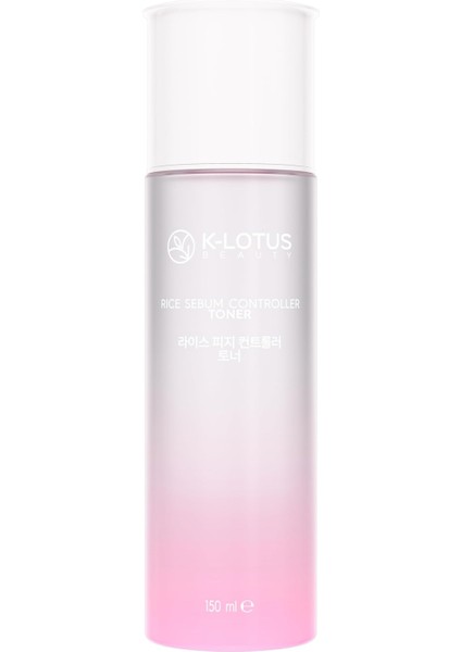 K-Lotus Rice Sebum Kontrol Tonik 150ML Akneli Ciltler İçin Dengeleyici Etki ve Cilt Tonu Eşitleme