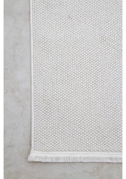 Krem Beyaz Iskandinav Bukleli Yumuşak Modern Minimalist Salon Koridor Mutfak Çocuk Oturma Odası Halısı fırsatları