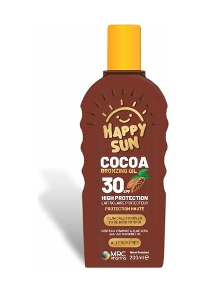 Mrc Pharma Happy Sun Cocoa 30 Spf Güneş Yağı