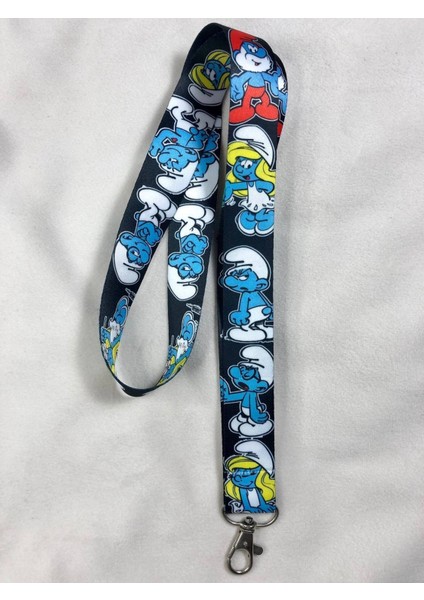 Şirinler Boyun Askısı