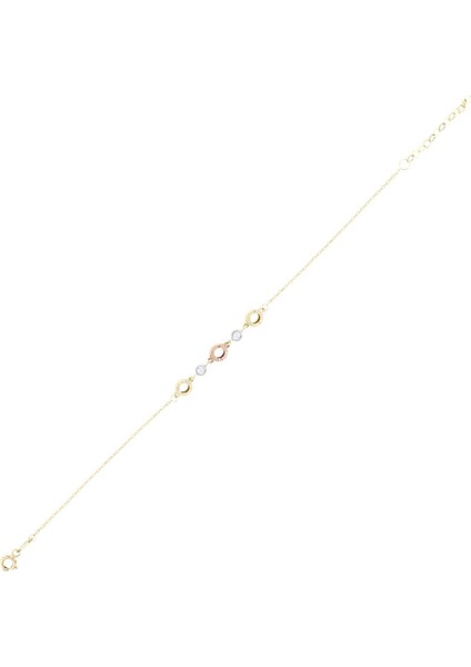 14 Ayar Bianca Altın Bileklik