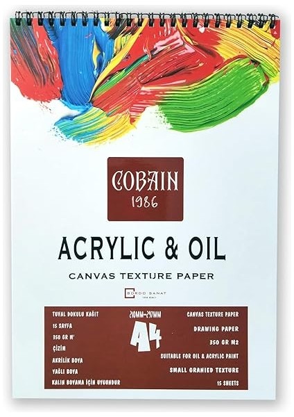 1986 Akrilik Boyama Defteri (A3) fırsatları