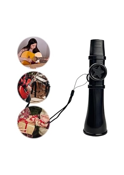 Seyahat ve Parti Kullanımı Için Ayarlanabilir Gerilim ve Kordon Müzik Aleti ile Taşınabilir Kazoo Flüt fırsatları