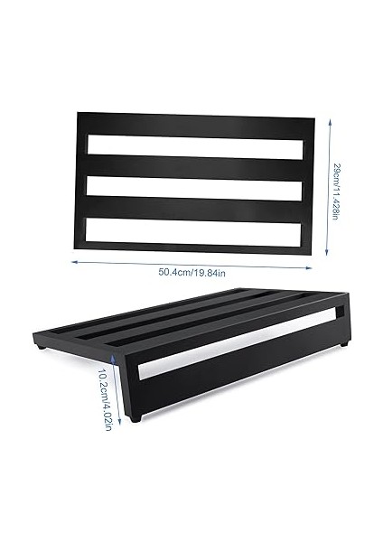 Büyük Gitar Efektli Pedal Pau Pedalboard Alüminyum Alaşımlı Taşıma Çantası Capo 4'lü Seçtikleri Sabitleme Bantları modelleri