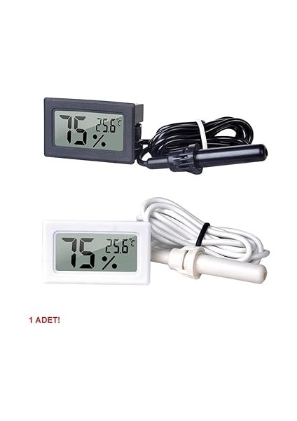 Nem Sıcaklık Ölçer Ekran Dijital Termometre Kuluçka Sera Depo Ev Oda Ofis Medikal Panel Montaj Kutu fiyatları