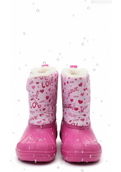 Kız Çocuk Su Geçirmez Içi Kürklü Kar Botu indirimleri