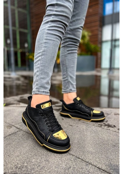 CH183 - CST Jet Setter Mirror Erkek Ayakkabı SIYAH/ALTIN fiyatları