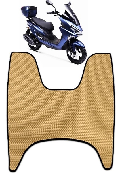 Rks New Light Pro Motor 3D Havuzlu Paspas Bej