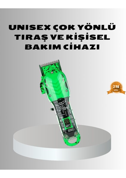 Suya Dayanıklı Çok Amaçlı Tıraş Makinesi – Islak & Kuru Kullanım, Seyahat Uyumlu