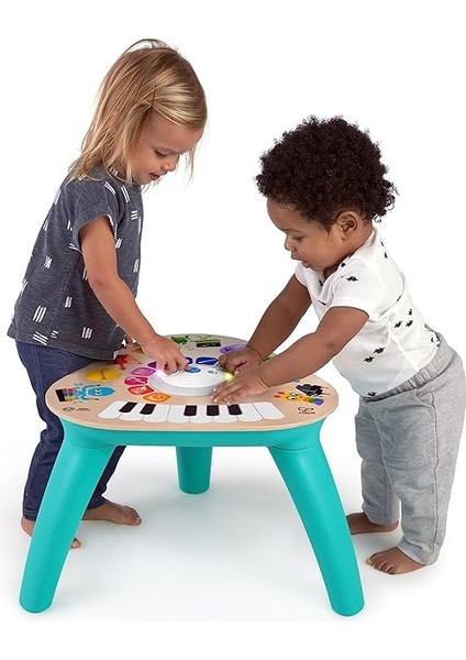 Einstein Zeki Besteci Ayarlama Masası Sihirli Dokunuş Elektronik Ahşap Aktivite Yürümeye Başlayan Oyuncak, 6 Aylık ve Üzeri fırsatları