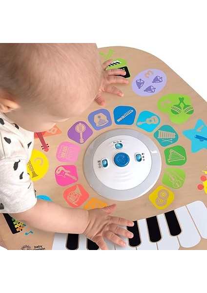 Einstein Zeki Besteci Ayarlama Masası Sihirli Dokunuş Elektronik Ahşap Aktivite Yürümeye Başlayan Oyuncak, 6 Aylık ve Üzeri indirimleri