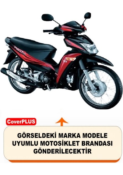 Tvs Neo X3I Branda (Arka Çanta Uyumlu) Motosiket Brandası (Siyah Renk) Motor Örtüsü Çadır Su Geçirmez Motosiklet Kılıfı Motor Brandası fiyatları