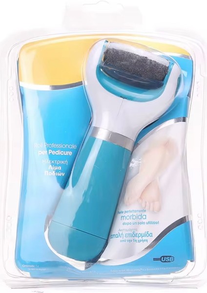 Elektrikli USB Şarjlı Ayak Törpüsü- Şarj ve Pilli Topuk Törpüsü-Manikür Seti fırsatları