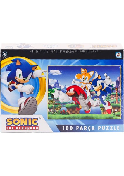 SO0052 Sonic 100 Parça Puzzle -Laçokids