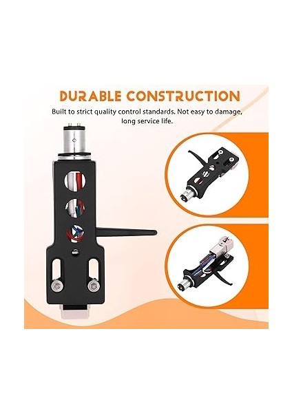 Pikap Headshell ile Stylus 4 Pin Kontaklar Fonograf Pikap Gramofon Lp Vinil Iğne modelleri