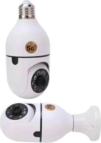 Wifi Güvenlik Kamerası 360 Derece Dönebilen Harekete Duyarlı Gece Görüşlü Ampul modelleri
