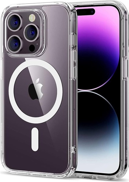 Iphone 14 Pro Uyumlu Şeffaf Magsafe Kılıf fiyatları