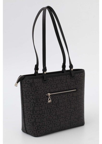 Benetton Kadın Kol Çantası Siyah BNT1646 indirimleri