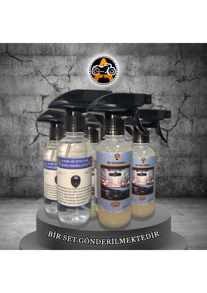 Buğu Önleyici ve Su Kaydırıcı Seti – Net Görüş, Güvenli Sürüş