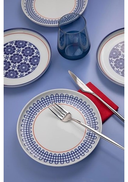 Porselen Moderna 6 Kişilik 19 cm Pasta Takımı Sofia fiyatları