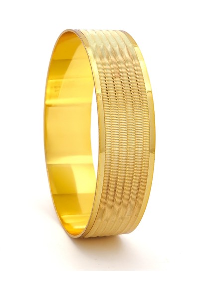 Iitasyon Altın Kaplama 1,5 cm Trabzon Model Bilezik BLZ-3123