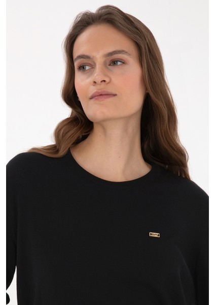 Kadın Siyah Kazak /triko 50313579-VR046 fiyatları