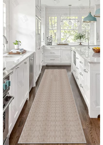 Pamuk Dokuma Taban Kaymaz Yıkanabilir Modern Yolluk Salon Yolluğu Mutfak Yolluğu Koridor Yolluğu Antre Halıları