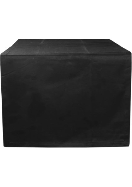 Paria Siyah Düz Runner 45X150CM